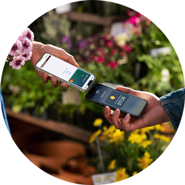 Phones tapping to pay